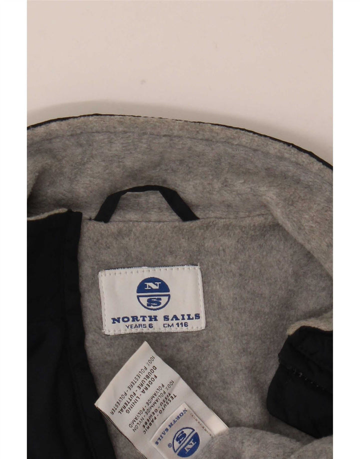 Jaqueta bomber North Sails Boys 5-6 anos azul marinho nylon