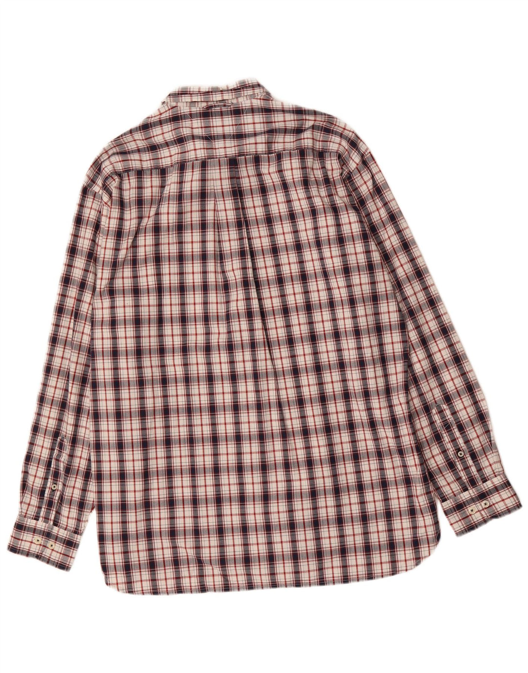 Camisa masculina TOMMY HILFIGER grande algodão xadrez multicolorido