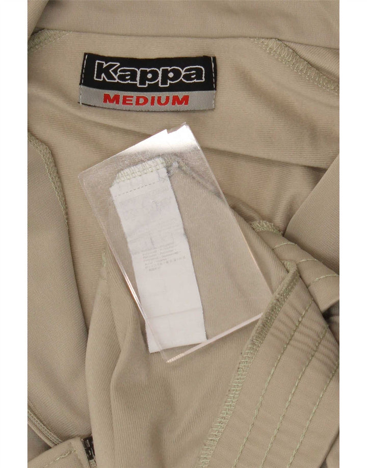 Kappa Mens Full Tracksuit Poliéster Colourblock Bege Médio