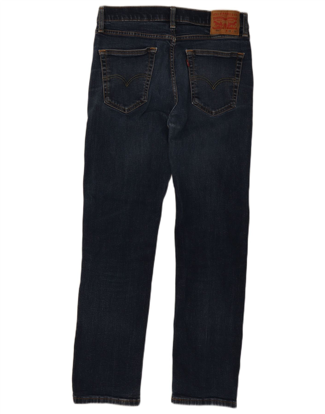 Calça jeans masculina Levi's 514 Straight tamanho 33W33 L32 azul algodão
