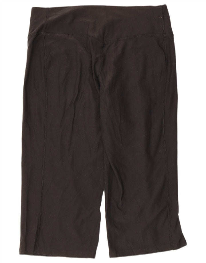 Bermuda esportiva Nike Dri Fit feminina UK 16 grande preta