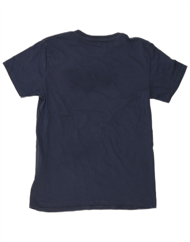 Camiseta gráfica masculina LEVI'S Top médio algodão azul marinho