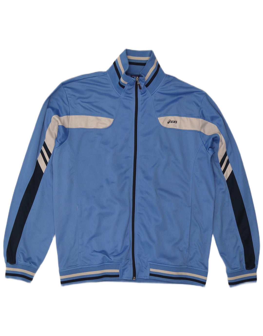 ASICS Mens Treino Top Jacket 2XL Azul Colorblock