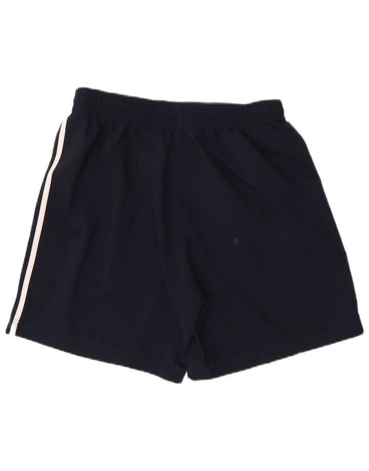 Shorts esportivos masculinos ADIDAS Primegreen grandes poliéster azul marinho
