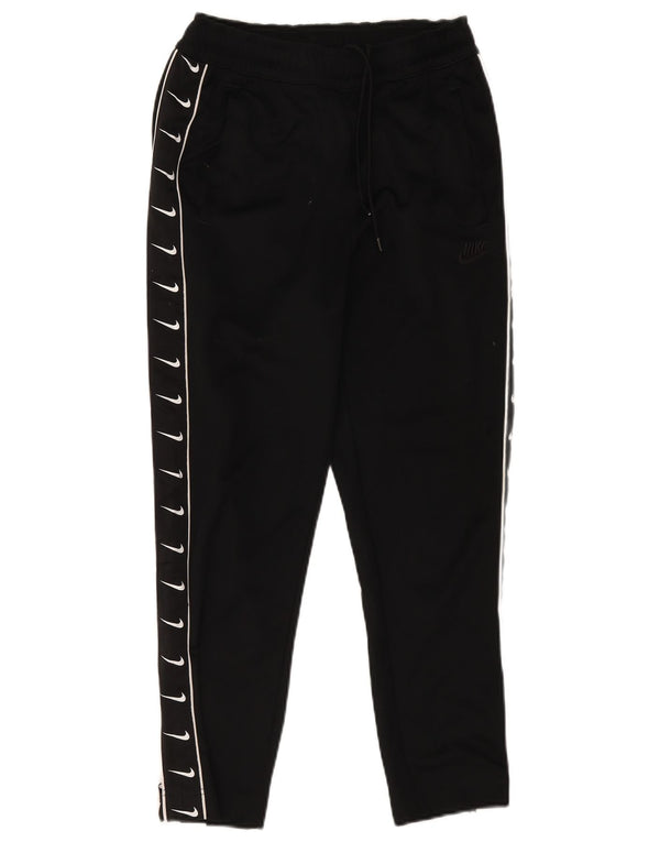 Calça Nike Feminina Graphic Tracksuit UK 10 Pequena Poliéster Preta