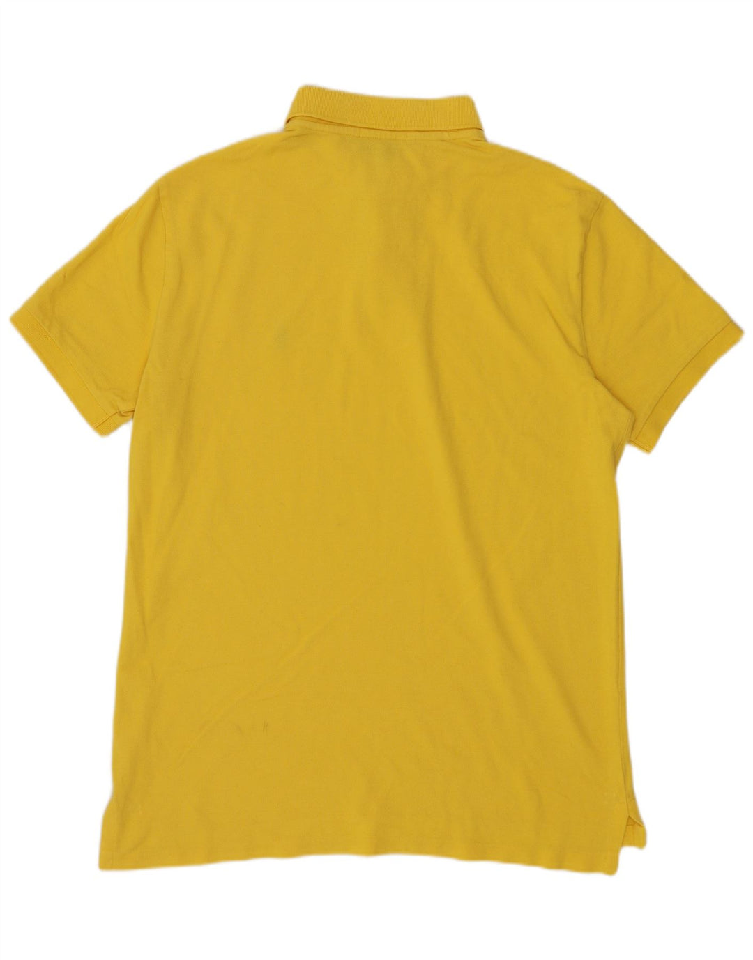 POLO RALPH LAUREN Camisa polo masculina personalizada Slim Fit médio amarelo