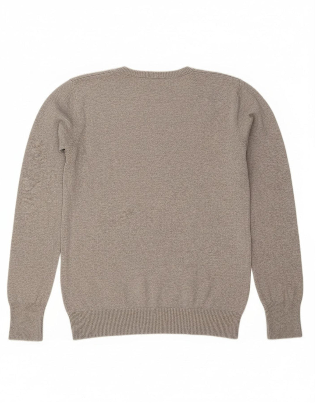 Suéter Diesel feminino com decote em V UK 14 cinza médio