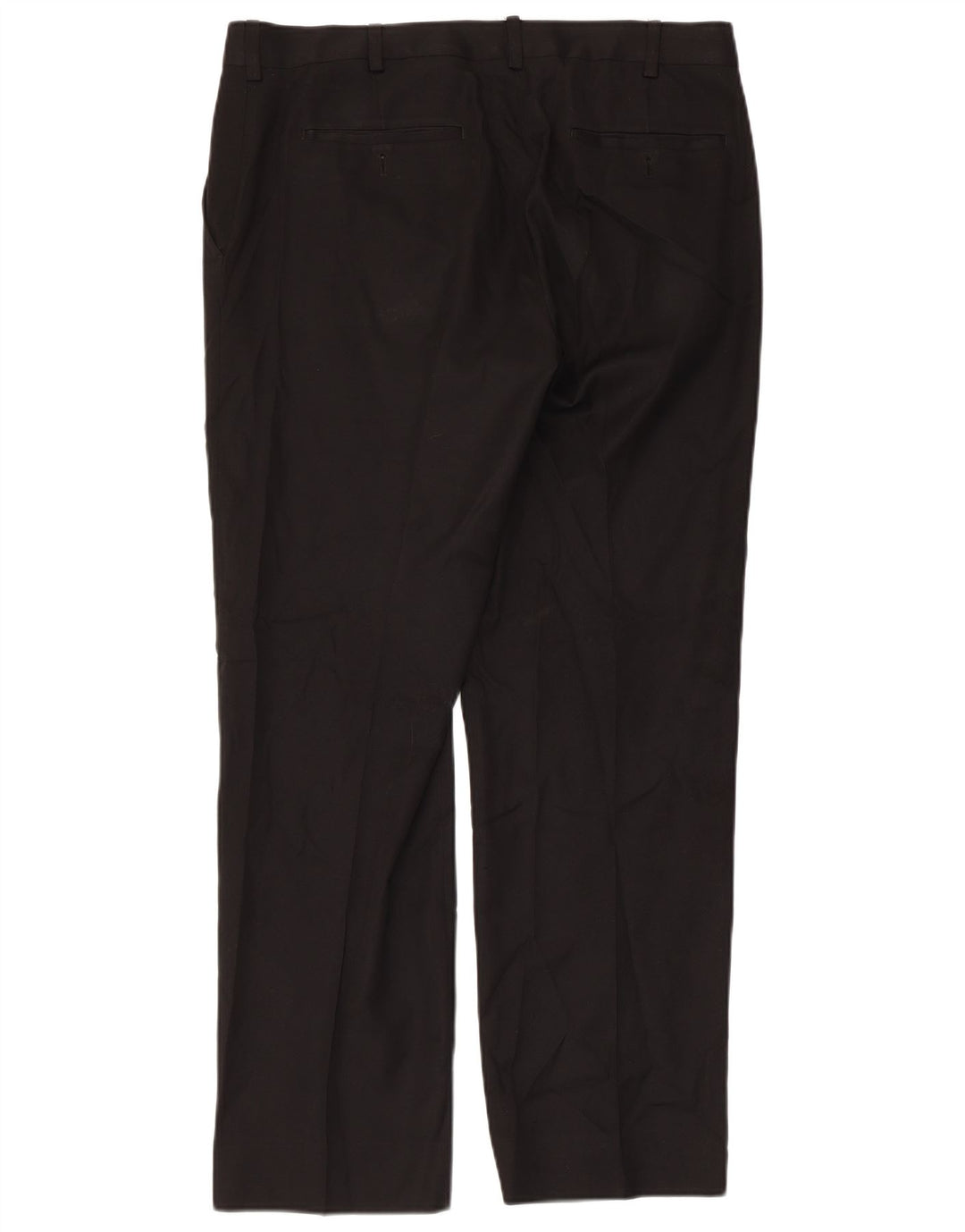 Calça chino reta masculina Izod W34 L32 poliéster preto