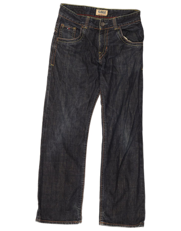 Tommy Hilfiger Masculino Gage Straight Jeans W32 L32 Azul Algodão