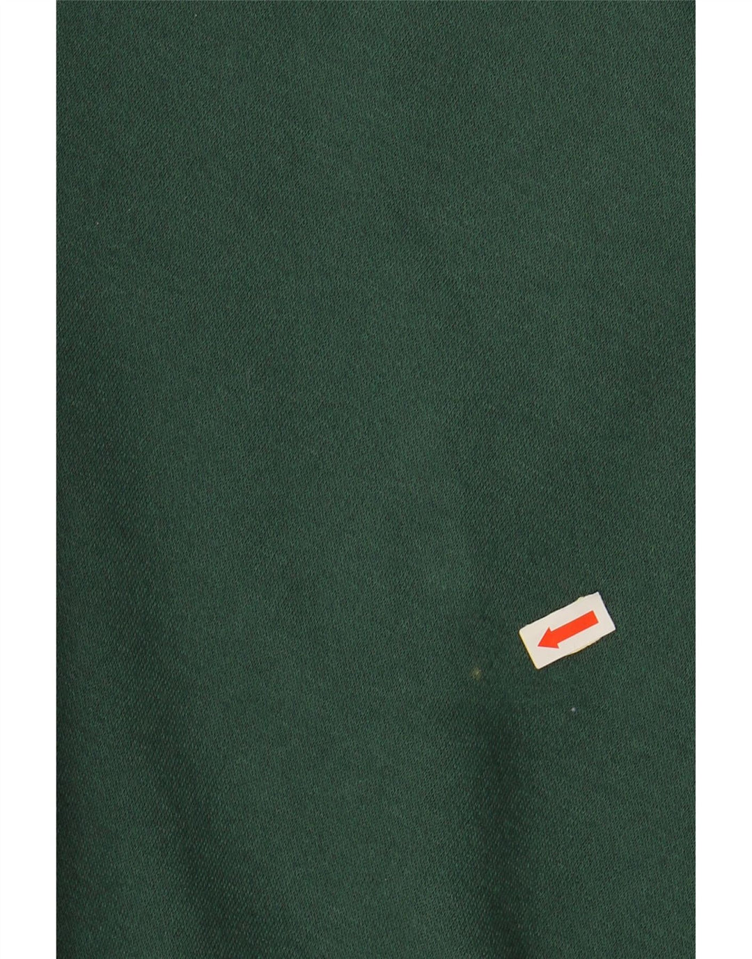 Suéter feminino VINTAGE com gola polo UK 22/24 3XL poliéster verde