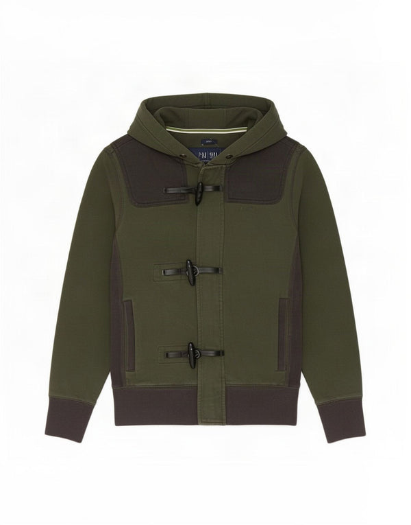 Jaqueta bomber feminina Armani Jeans UK 36 pequena verde colorblock esportiva