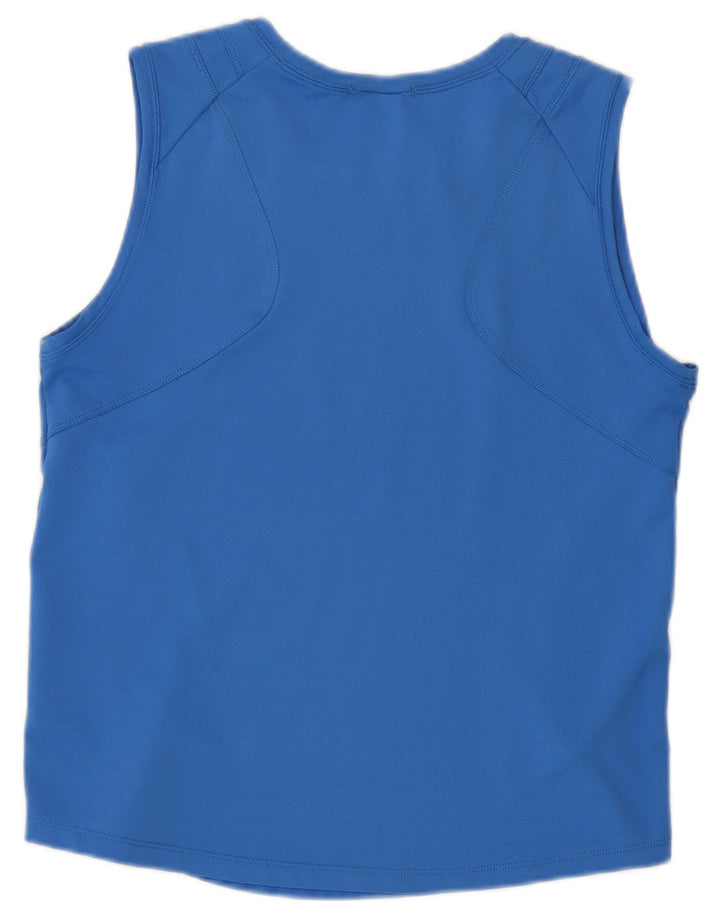 Colete feminino Nike US 8/10 poliéster azul médio