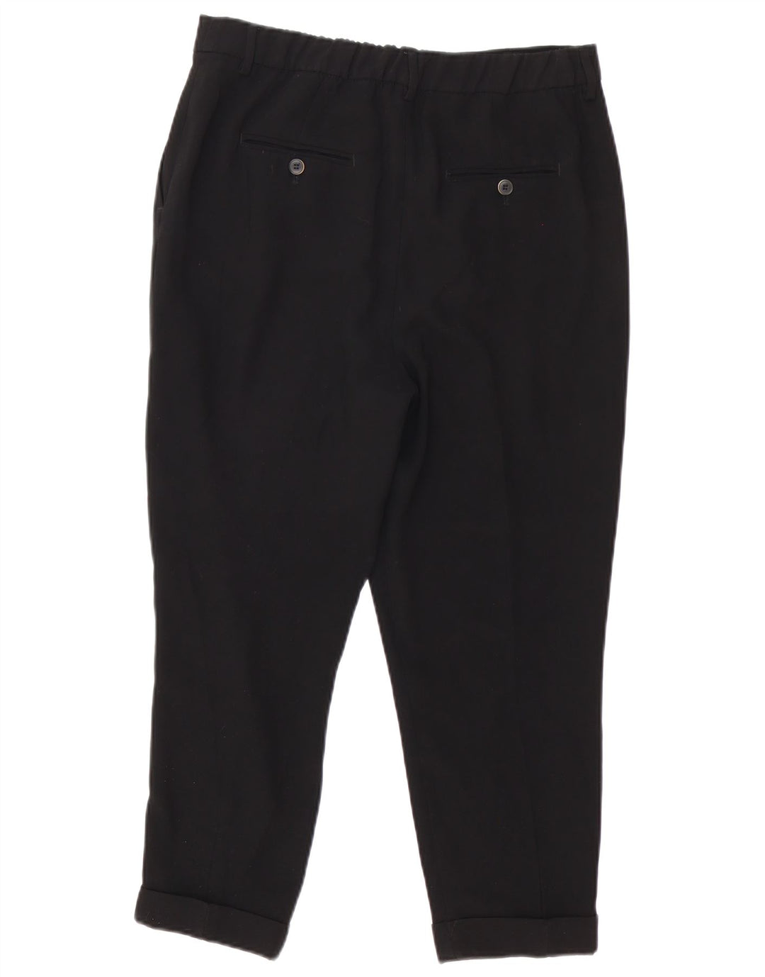 Calça Capri Cônica Feminina Zara Médio W30 L23 Preta