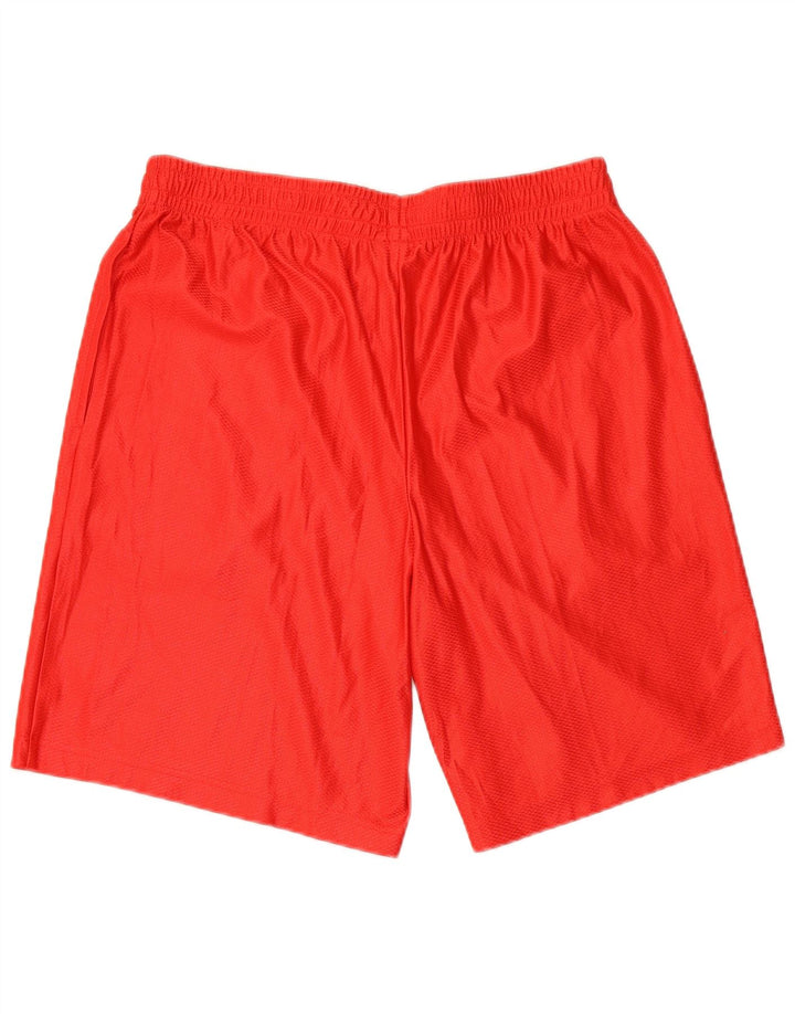 Shorts esportivos masculinos Starter poliéster vermelho médio