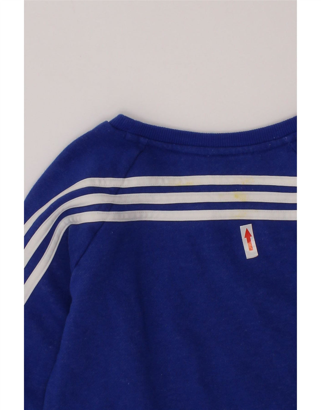 Adidas Meninos Suéter Jumper 3-4 Anos Azul Algodão