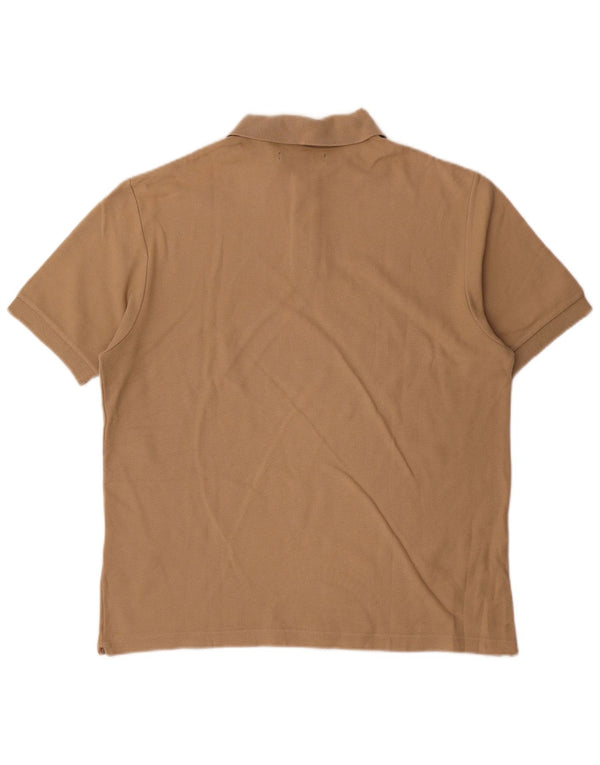 Camisa polo masculina Marina Yachting algodão bege médio