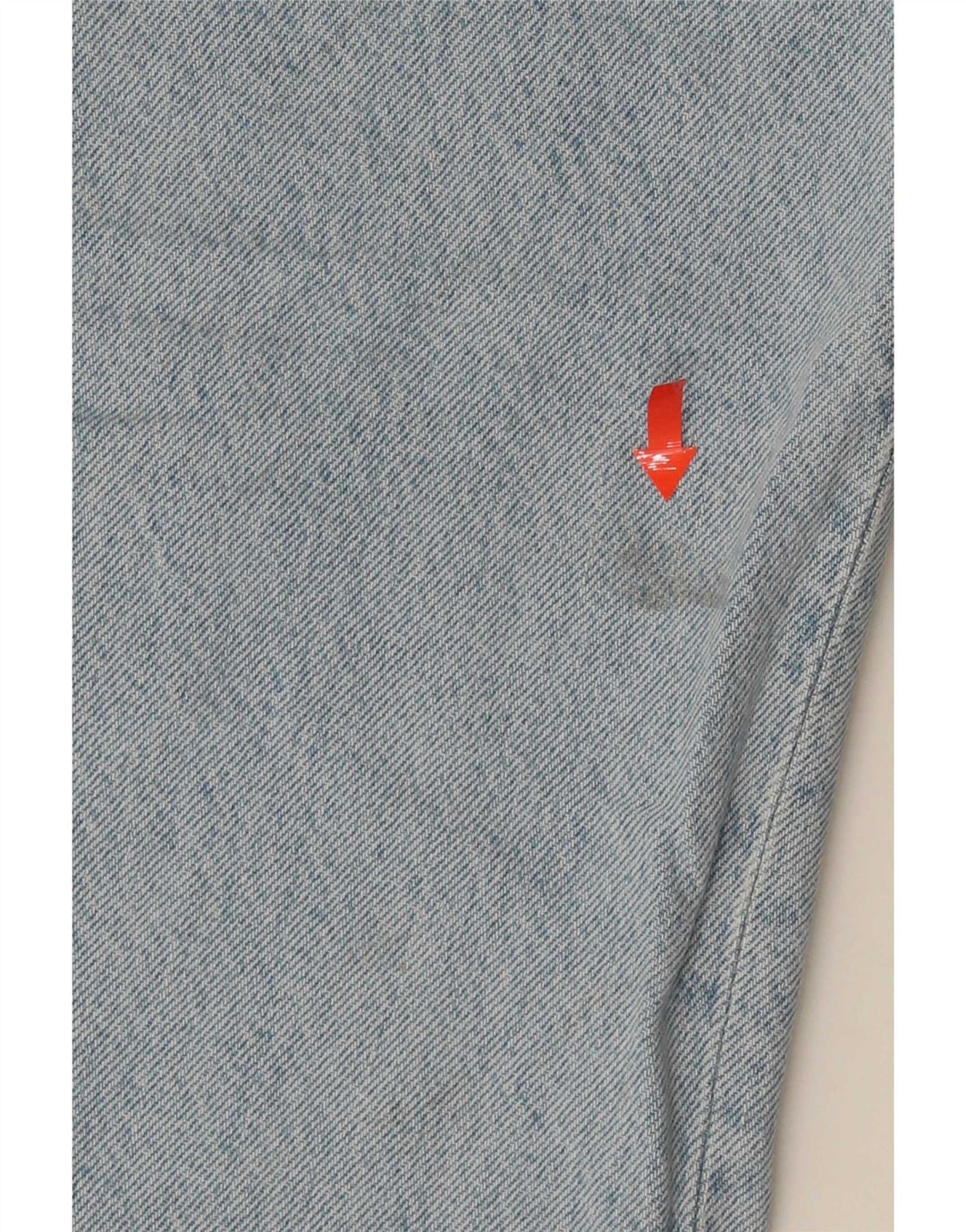 Calça jeans reta feminina Lee US 8 médio W25 L30 algodão azul
