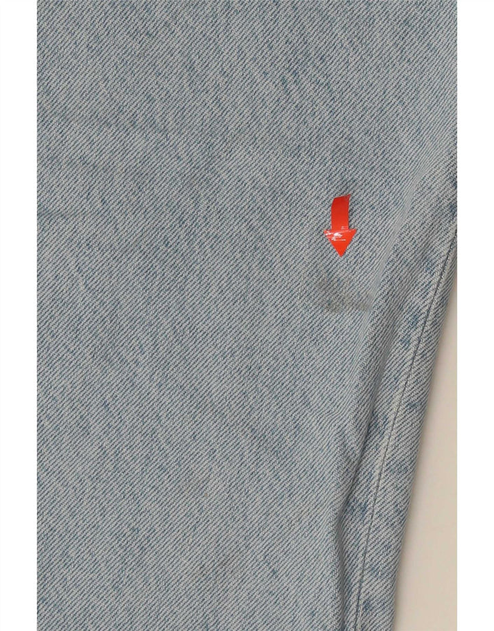 Calça jeans reta feminina Lee US 8 médio W25 L30 algodão azul