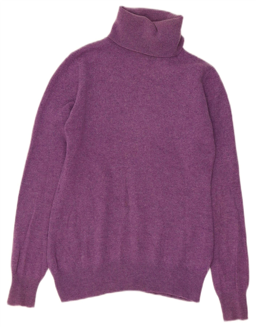 Suéter feminino Joyful com gola redonda Reino Unido 14 grande roxo