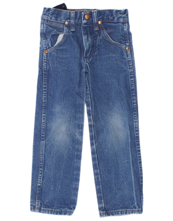 Jeans Wrangler Boys Slim 3-4 Anos W20 L14 Azul Algodão