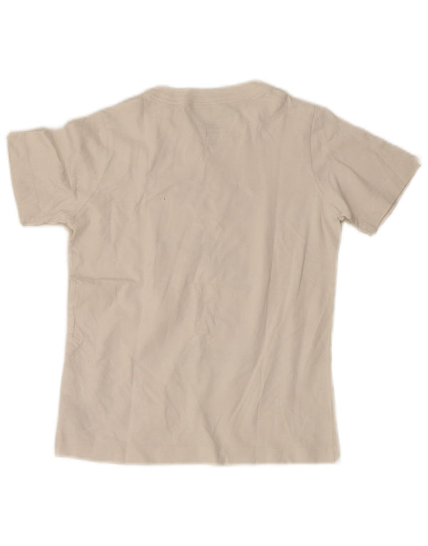 Camiseta Nike Boys Standard Fit Graphic Top 8-9 Anos Pequeno Algodão Branco