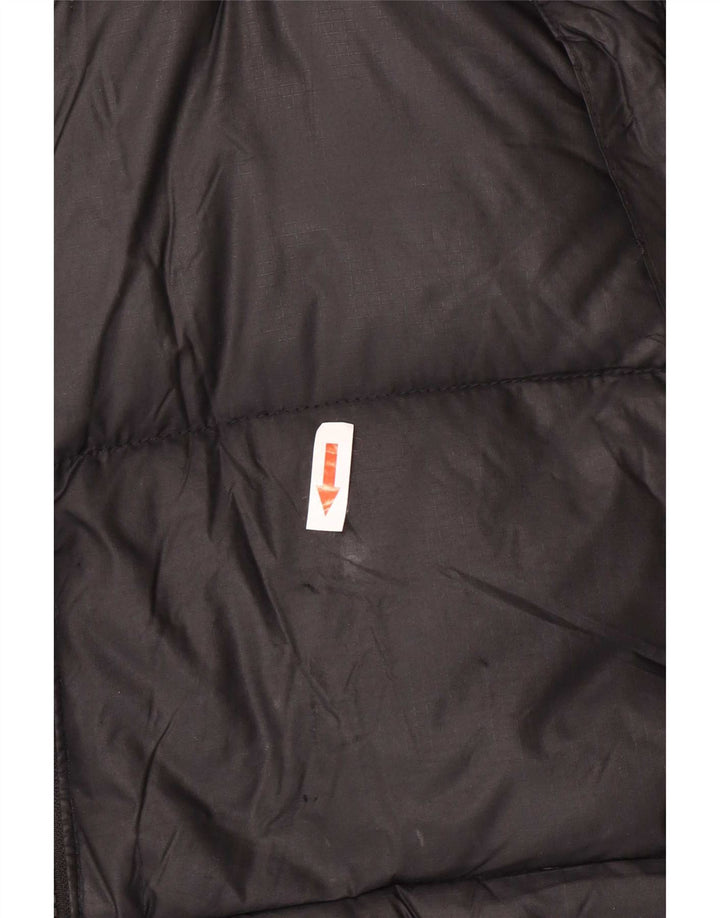 Jaqueta masculina acolchoada com capuz The North Face UK 36 pequena nylon preta