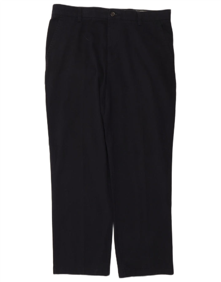 Calça DOCKERS masculina Classic Fit Chino W34 L30 Azul Marinho Algodão Clássico