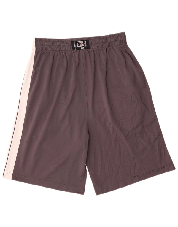 Under Armour Masculino Marist Graphic Sport Shorts XL Cinza Colourblock Poliéster