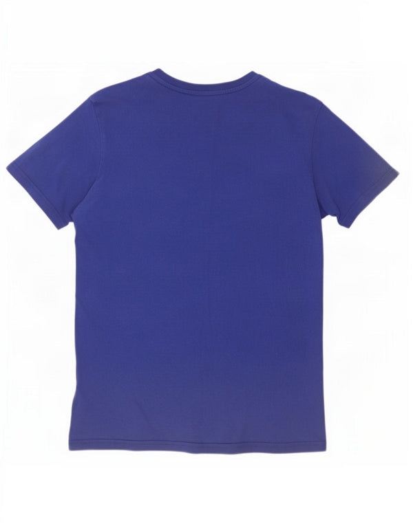 Camiseta gráfica Rifle Boys Top 13-14 anos algodão azul