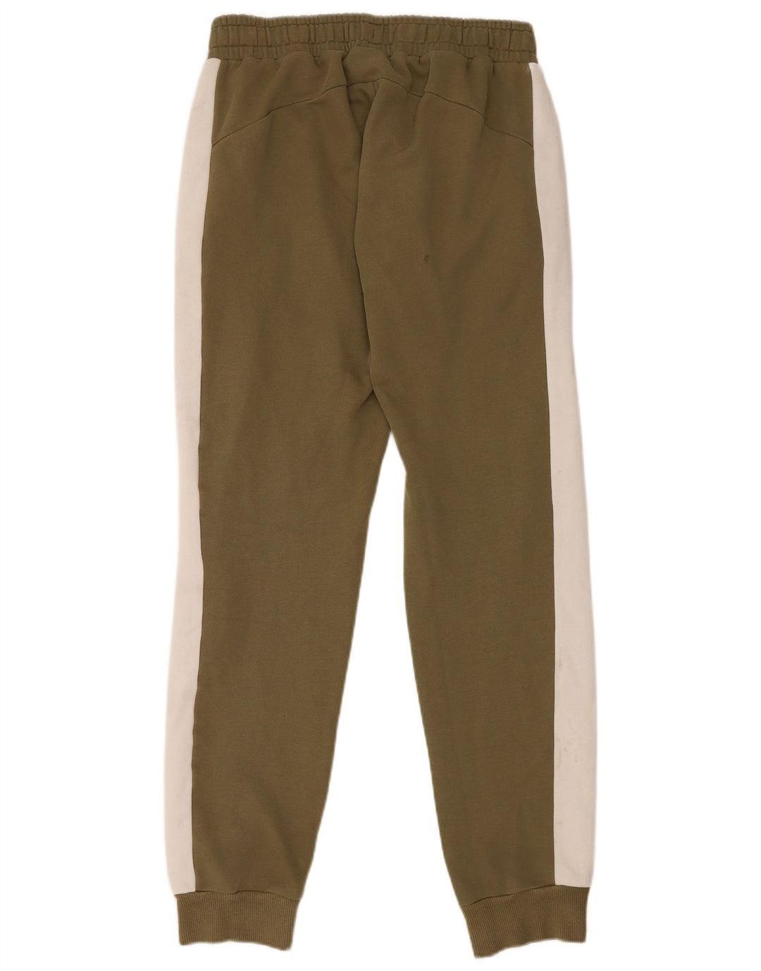 Puma Mens Full Tracksuit Medium Khaki Colourblock Algodão