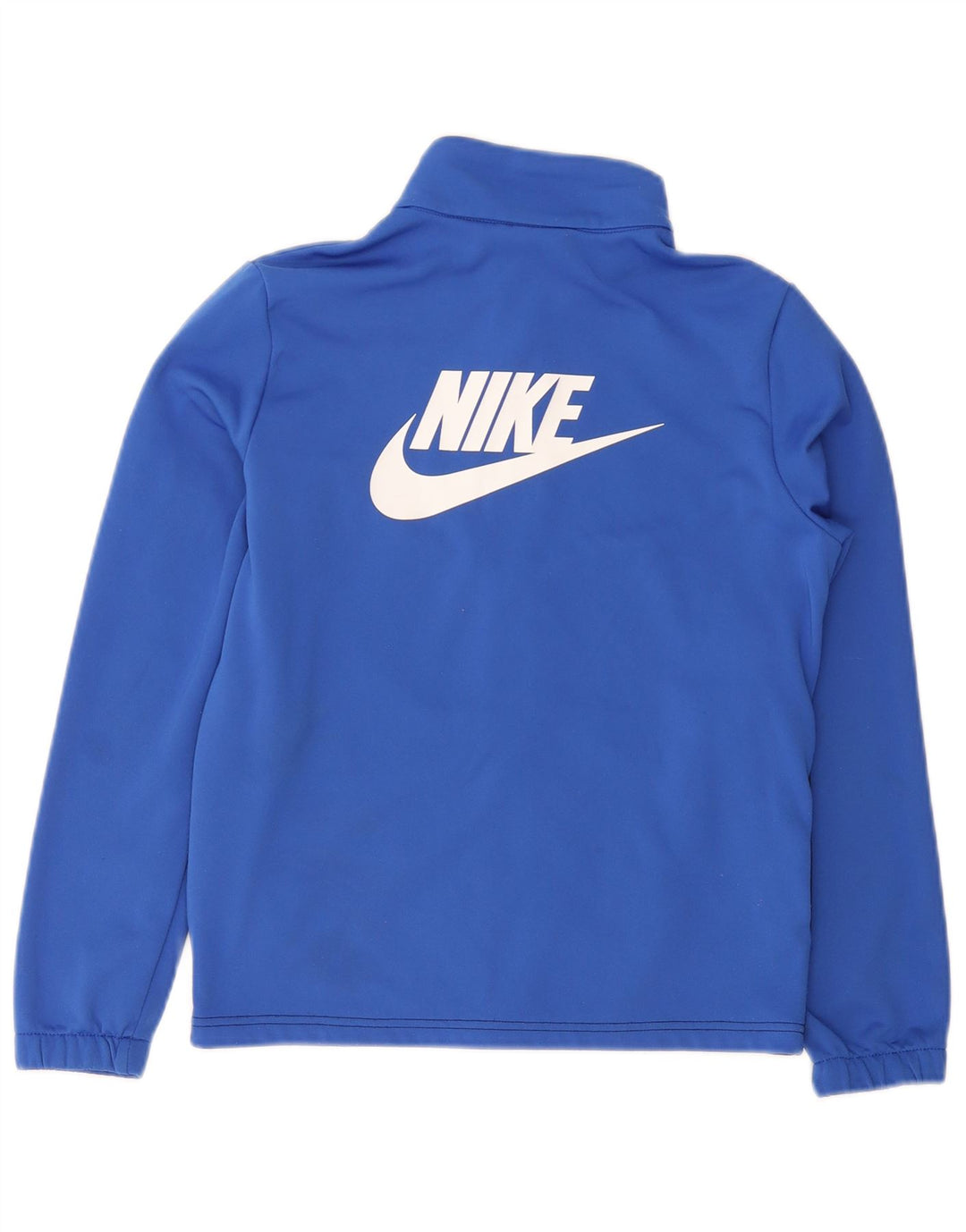 Jaqueta Nike Boys Tracksuit Top 12-13 anos grande azul marinho colorblock