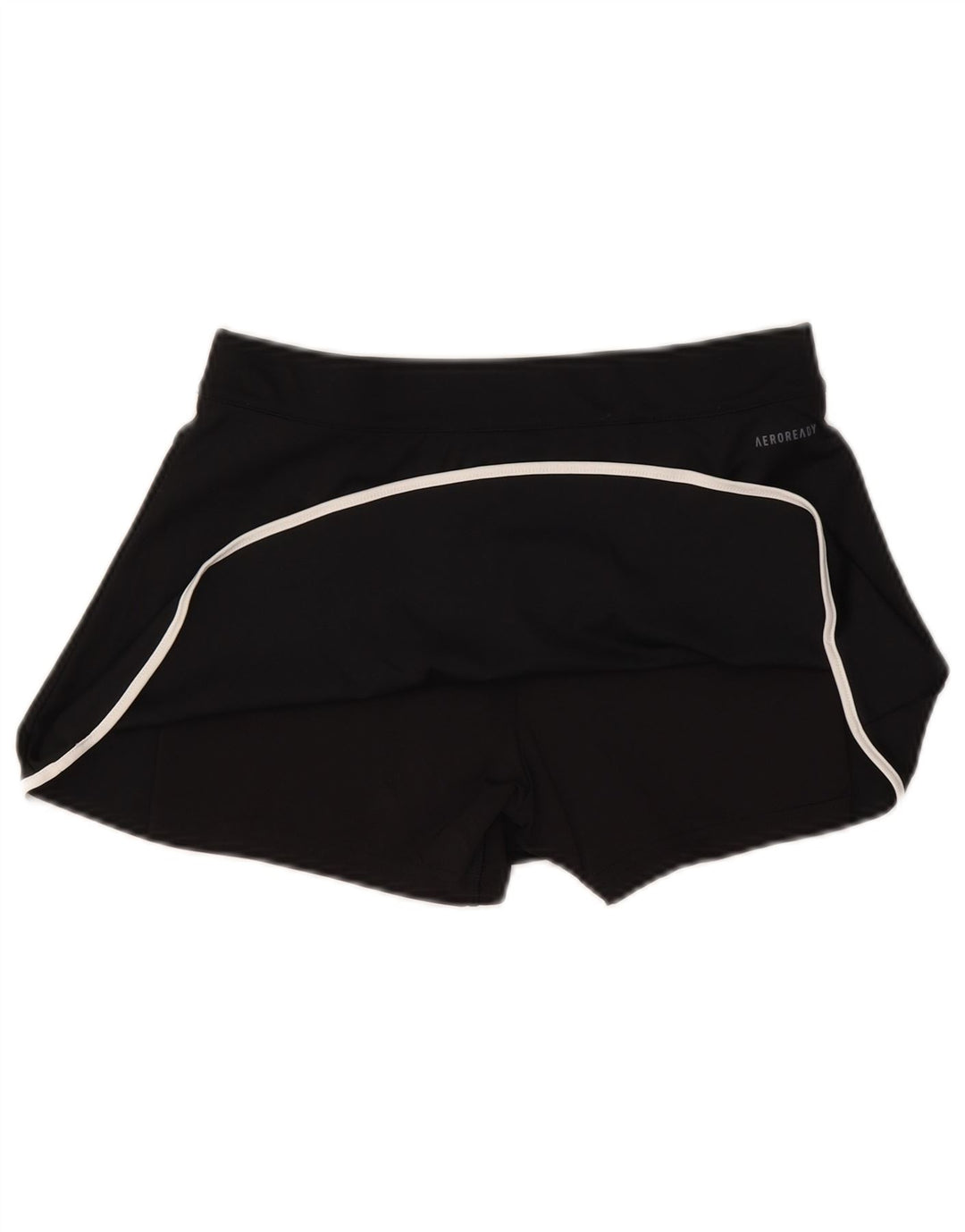 Adidas Womens Aeroready Skort UK 8 Pequeno Poliéster Preto