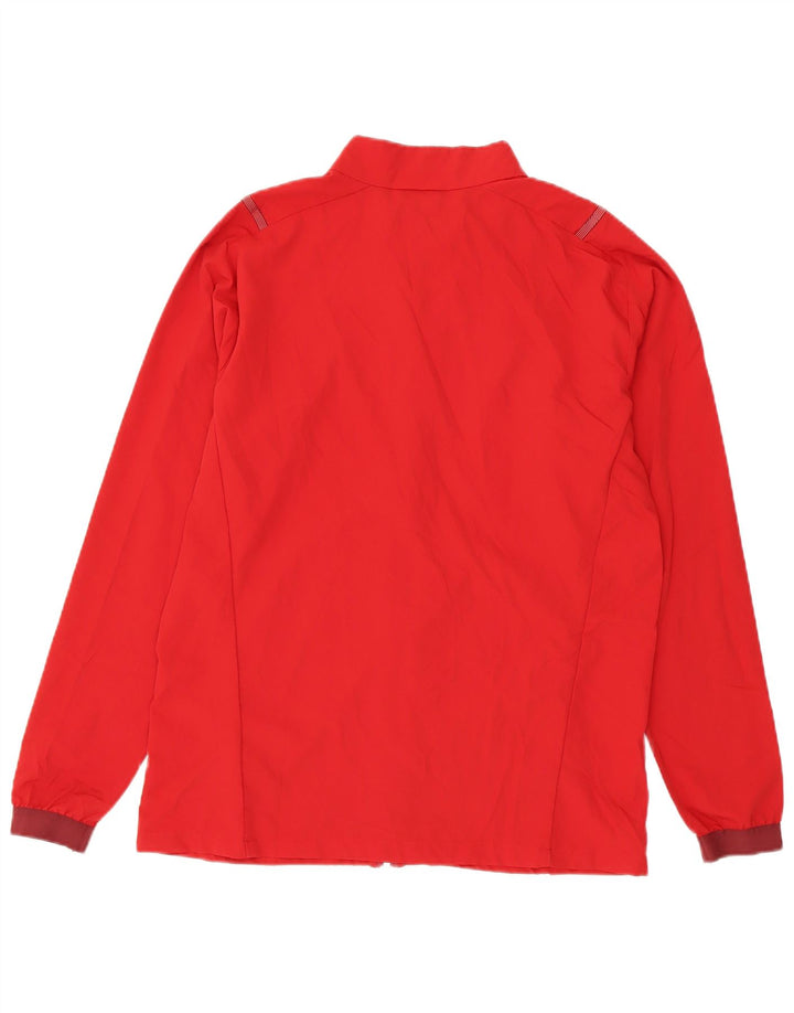 Puma Mens Graphic Tracksuit Top Jaqueta Grande Poliéster Vermelho