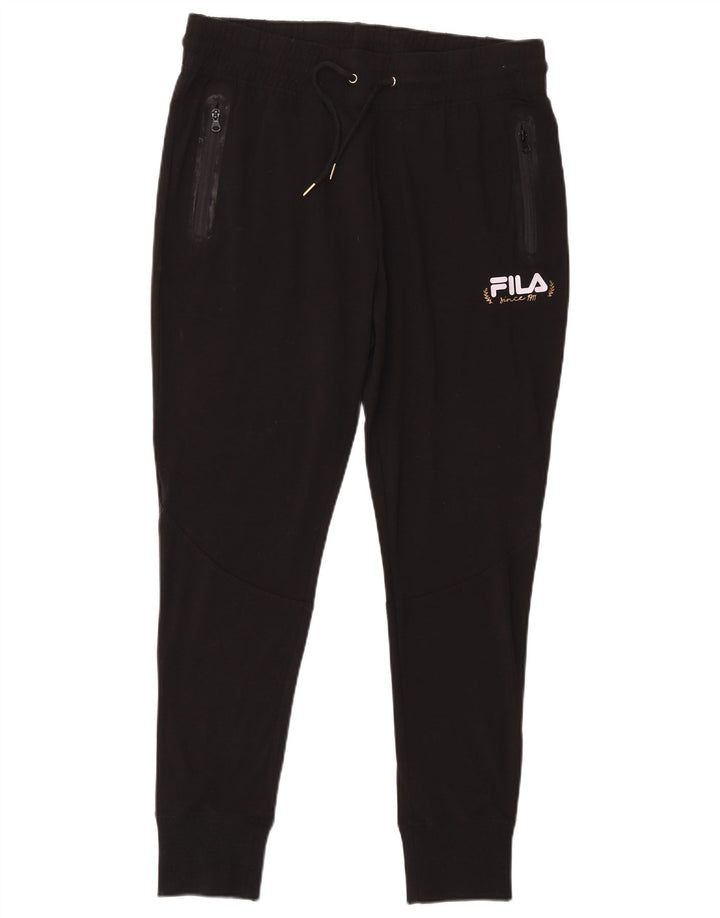 Calça de treino masculina Fila Joggers XL preto poliéster