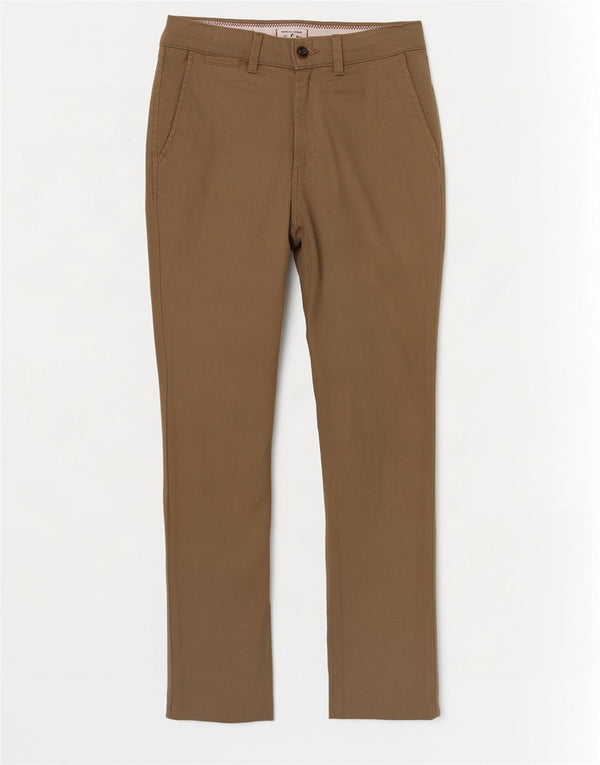 Calça Chino Masculina Slim Jack & Jones W28 L27 Algodão Bege