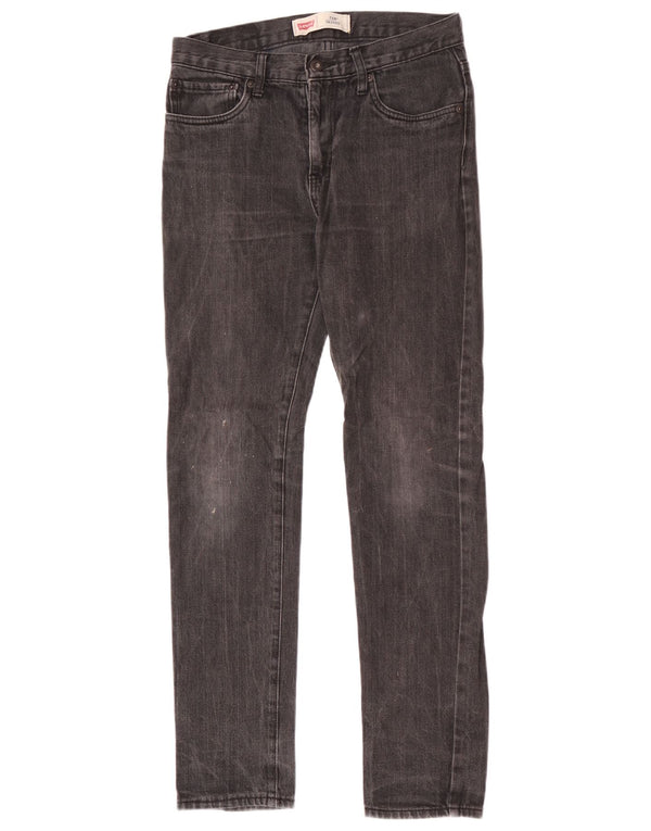 Levi's Meninos 510 Skinny Jeans 15-16 Anos W29 L29 Cinza Algodão