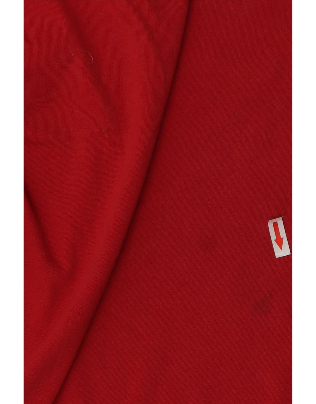 Camiseta masculina Reebok Top grande algodão vermelho