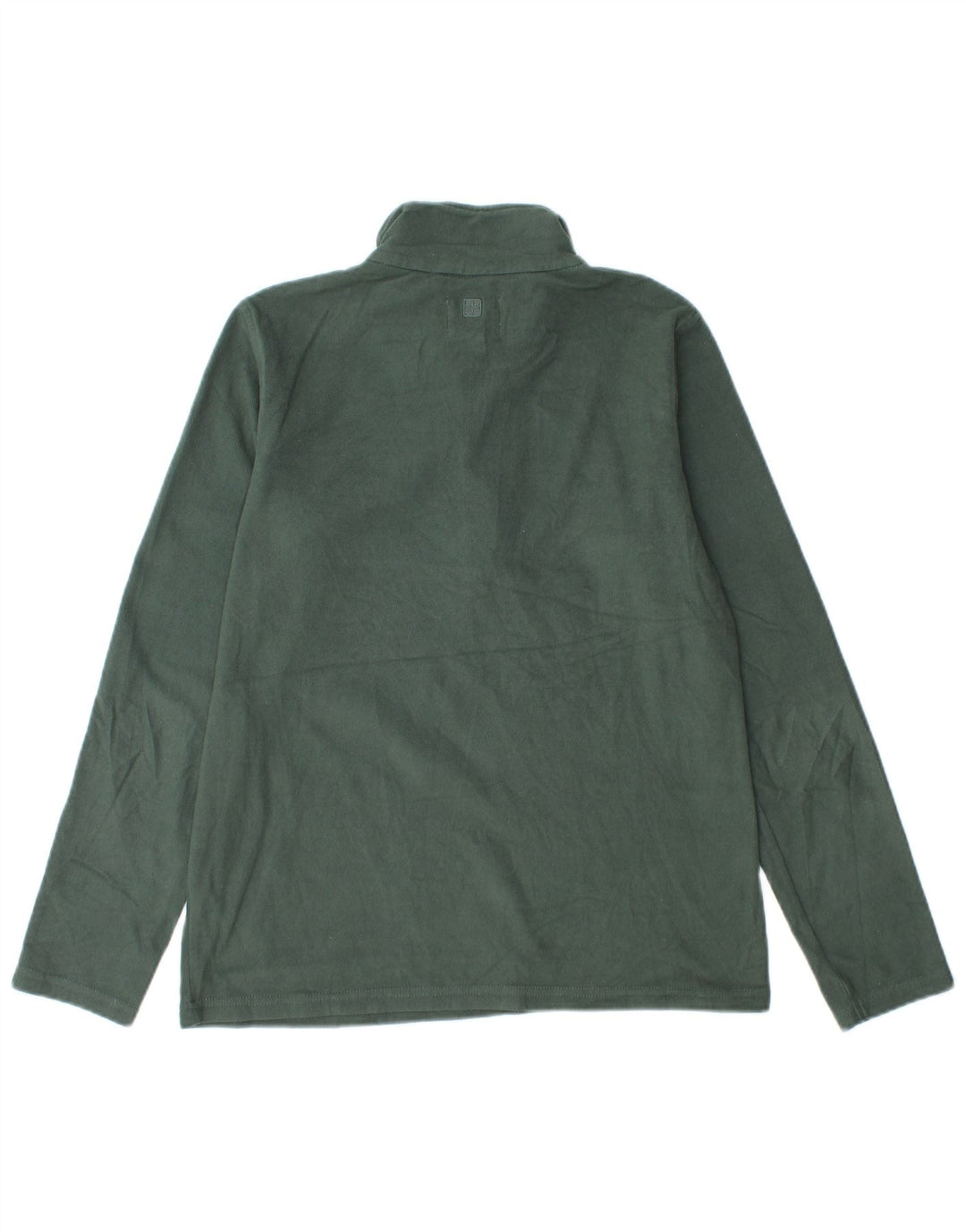 Suéter de lã feminino Mountain Warehouse com zíper e gola UK 12 verde médio