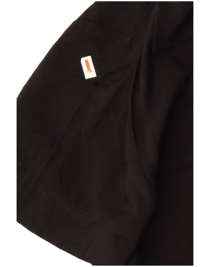 WHISTLES Vestido maxi feminino UK 12 viscose preta média