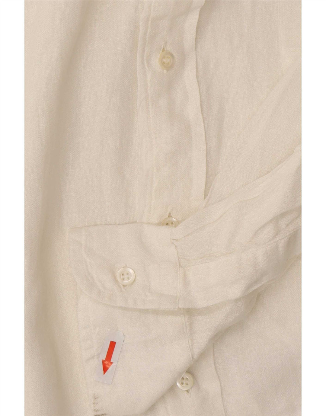 Camisa masculina Alberto Aspesi tamanho 42 16 1/2 grande branca