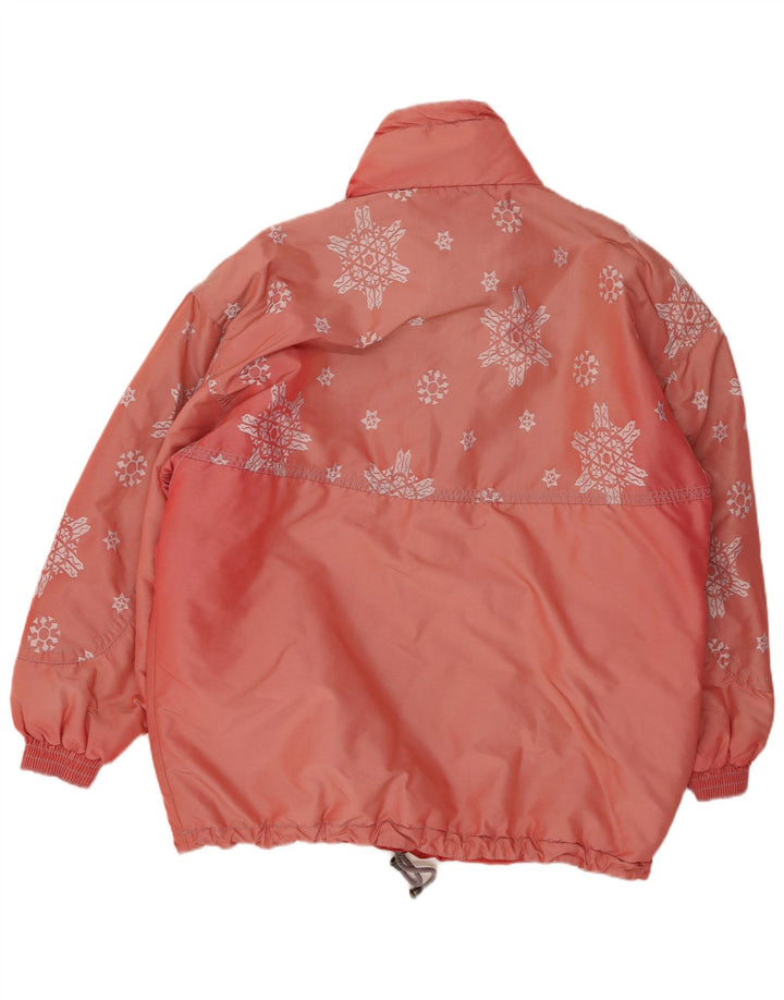 Jaqueta masculina Anorak RODEO UK 42 XL poliéster geométrico rosa