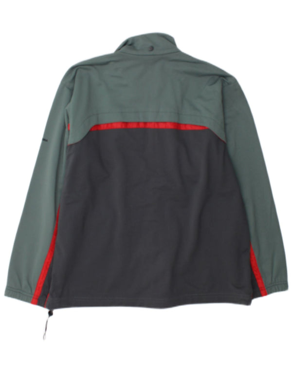 Jaqueta Diadora Meninos Treino Top 14-15 Anos Verde Colourblock Poliéster