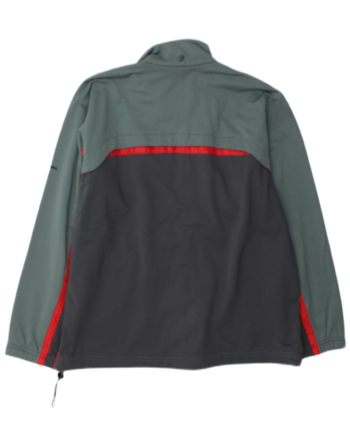 Jaqueta Diadora Meninos Treino Top 14-15 Anos Verde Colourblock Poliéster