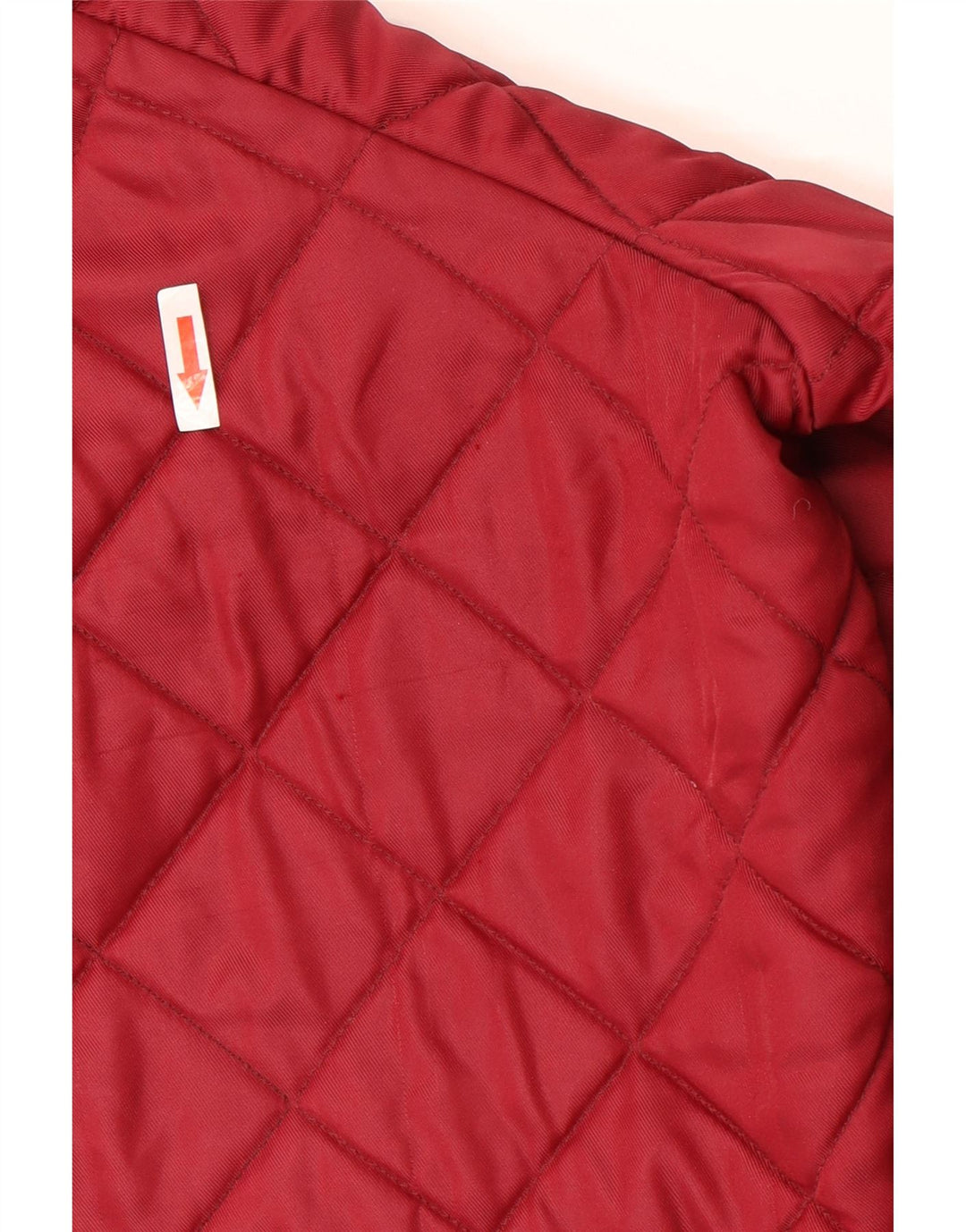 Jaqueta acolchoada masculina Rifle UK 40 grande vermelha