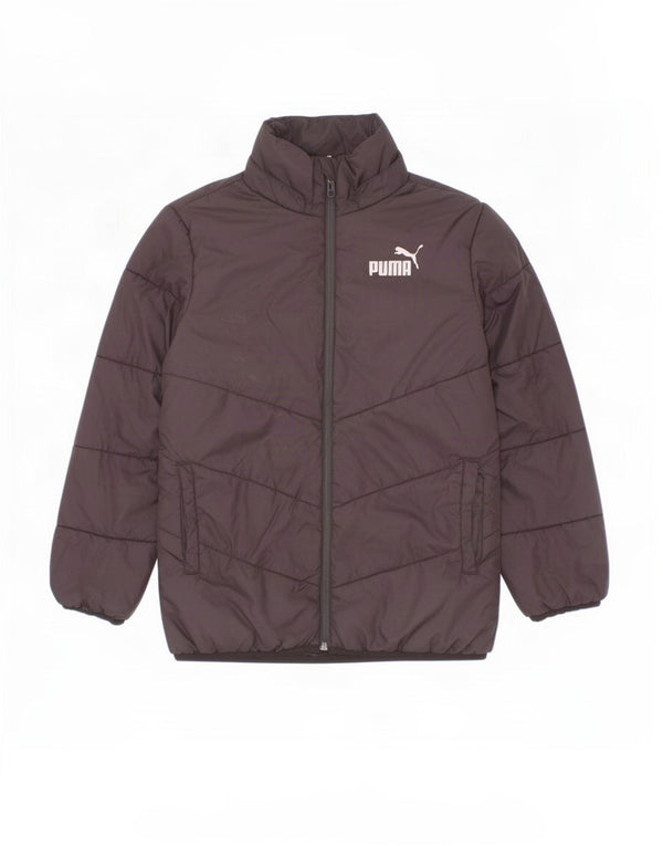 Casaco Puma Boys Graphic acolchoado 9-10 anos preto poliéster