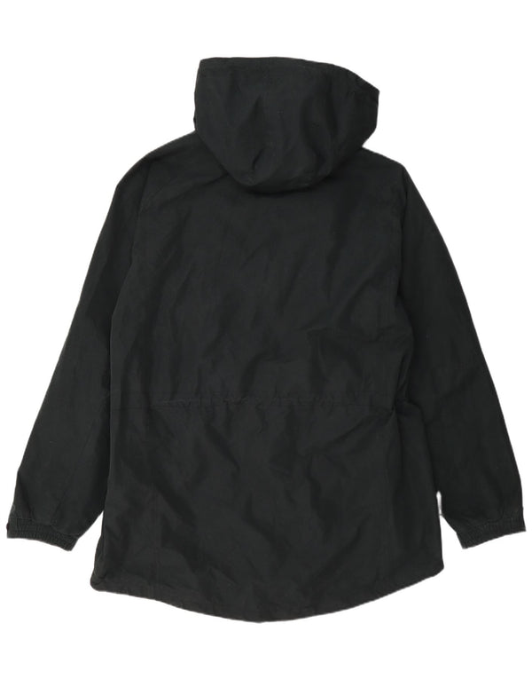 Casaco corta-vento masculino com capuz Mountain Essentials UK 40 grande preto