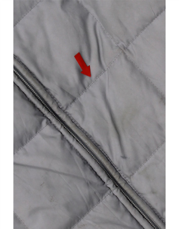 Jaqueta acolchoada com capuz feminina Paul & Shark UK 14 azul médio