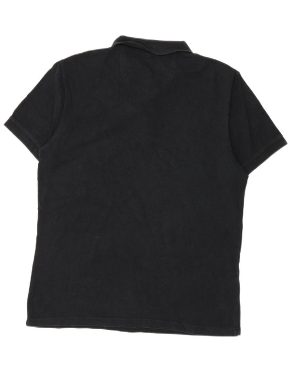 Camisa polo masculina French Connection grande preta