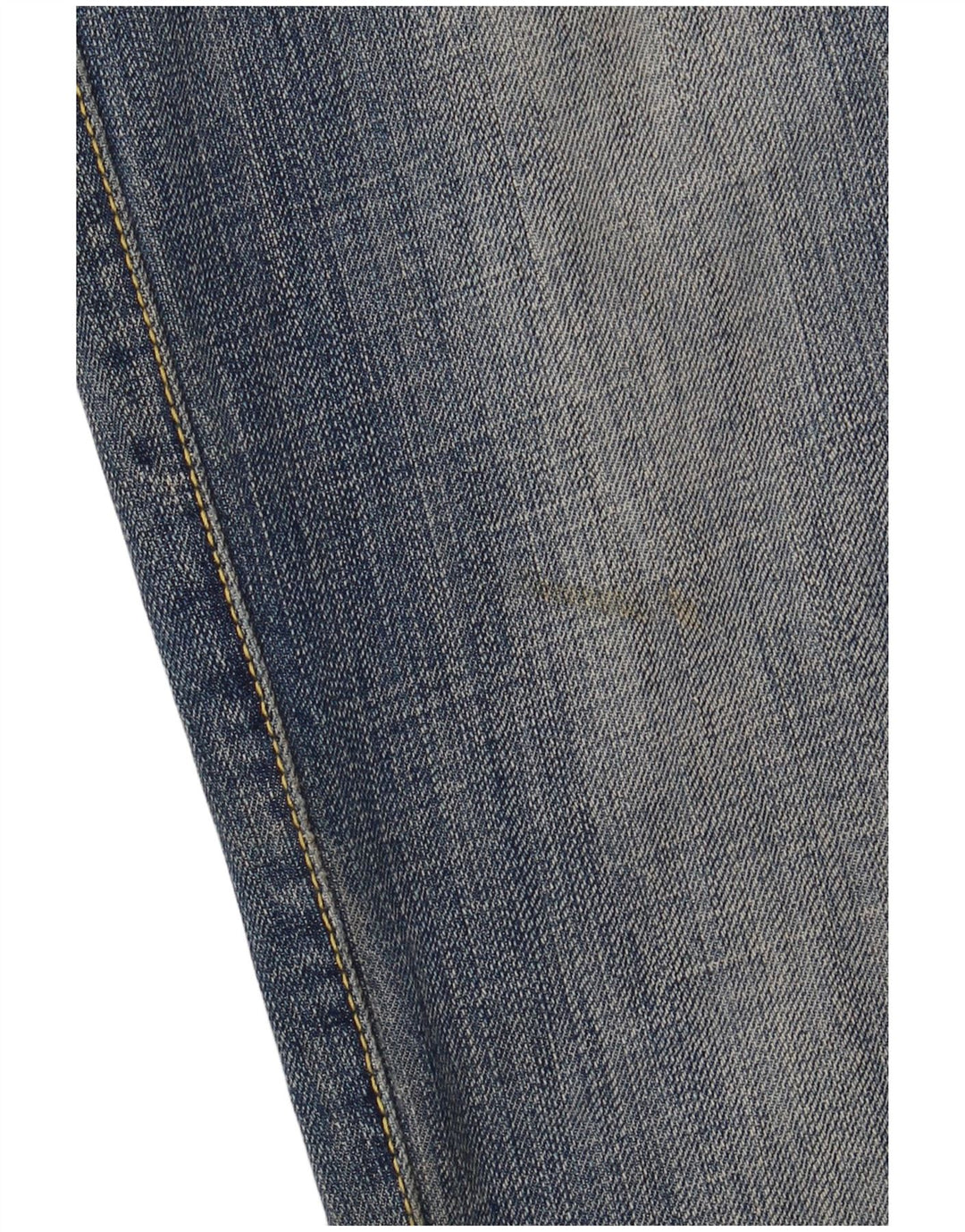 ROY ROGERS Masculino De Luxe Straight Jeans W33 L36 Azul Algodão