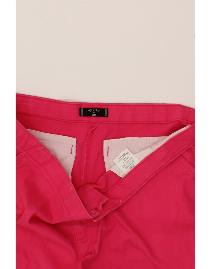 LEE Womens Chino Shorts US 18 2XL W40 Pink Cotton Vintage Lee and Second-Hand Lee from Messina Hembry 